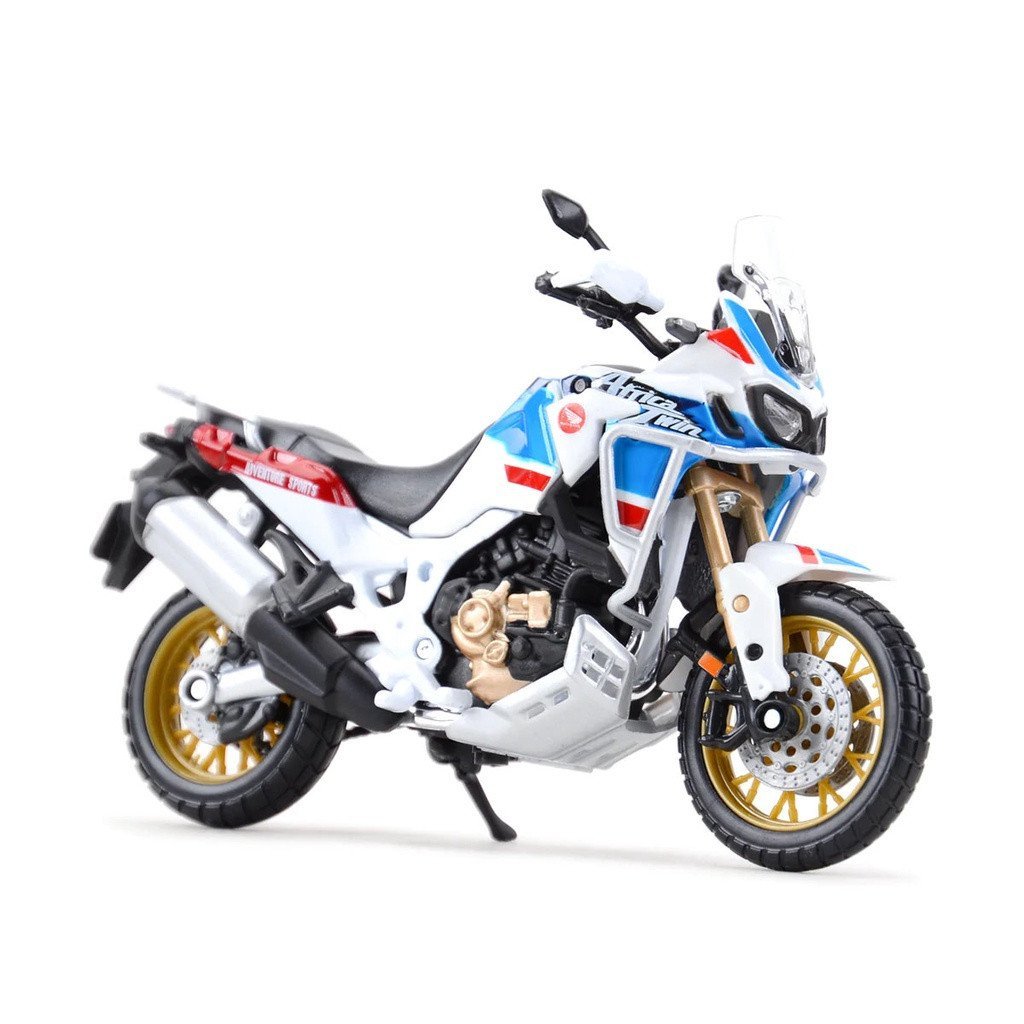 Bburago Honda Africa Twin Adventure 1:18 – Miniature Détaillée Pour Collectionneurs