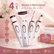 Barbeador Elétrico 4 Em 1 Para Mulheres Remoção De Pelos Corporais feminino/aparador de pelos do nariz e sobrancelhas