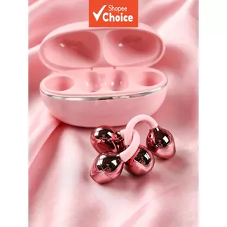 Fones de ouvido Bluetooth com gancho auricular, som HD, microfone para chamadas, confortáveis para uso prolongado e