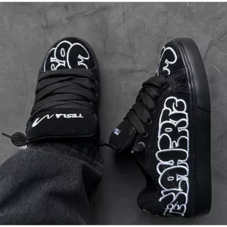 Tenis Tesla Hertz ART Skate Masculino Feminino Confotavel Premium