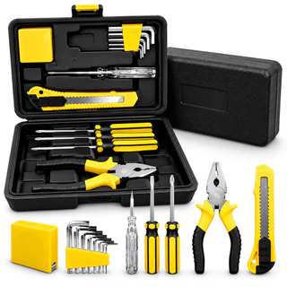 Kit de Ferramentas 12 Peças Titanium com Maleta – Completo para Casa e Oficina