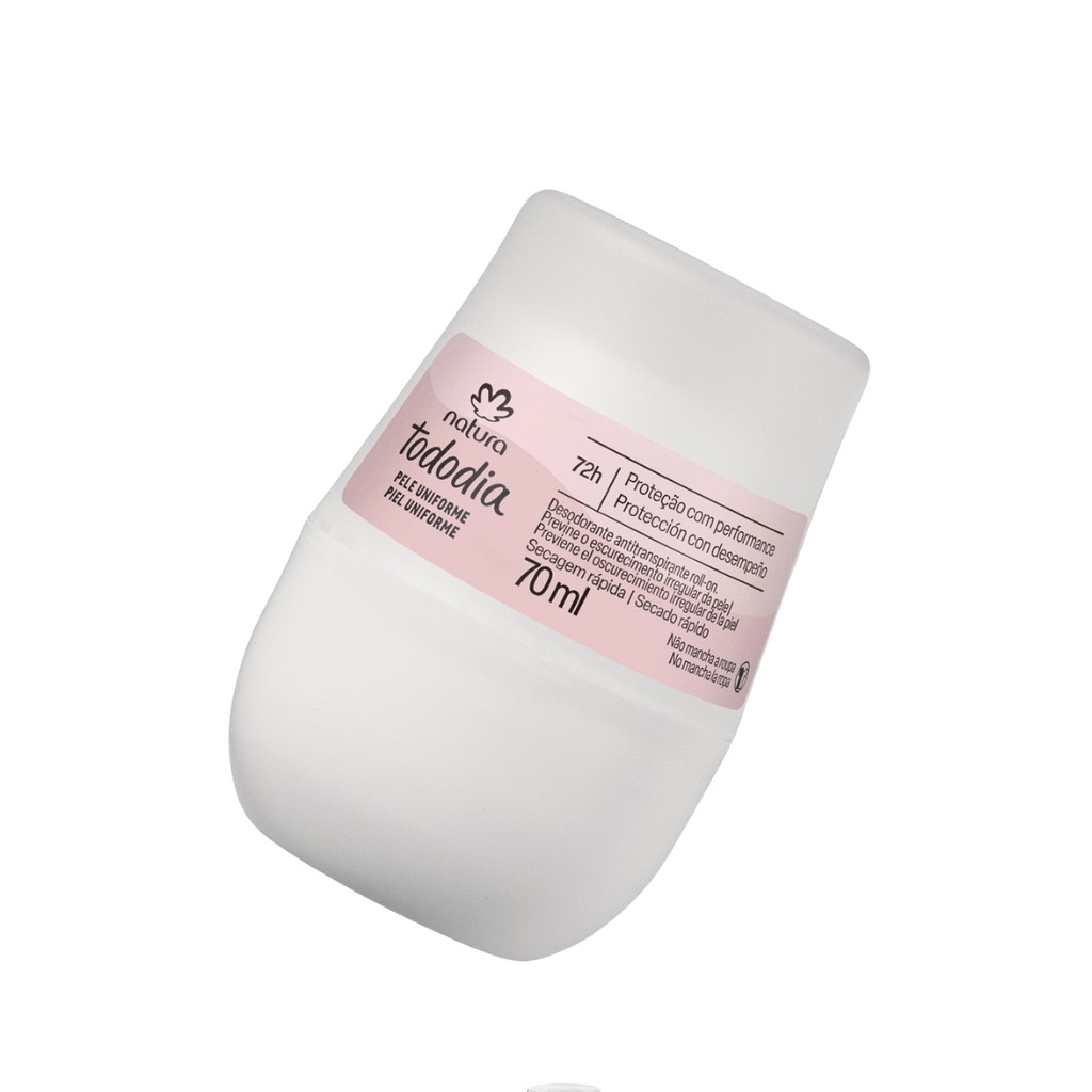 Desodorante Roll-on Pele Uniforme 70ml - Natura