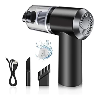 Mini Aspirador de Pó 3 em 1 Portátil USB Recarregável Carro Casa 120W