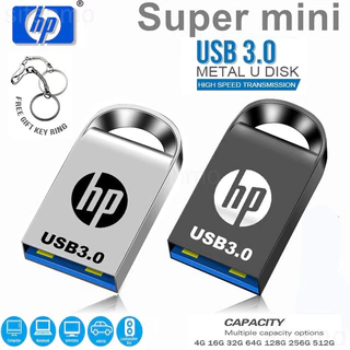 Mini Unidade Flash USB 3.0 De Metal De Alta Velocidade, 1GB, 2GB, 4GB, 8GB, 16GB, 32GB, Memória, 64GB, 128GB,