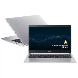 Notebook Acer Aspire 5 A515-45-R478 AMD Ryzen 5-5500U 16GB RAM 512GB SSD 15.6" FHD LED IPS 60Hz Linux Gutta