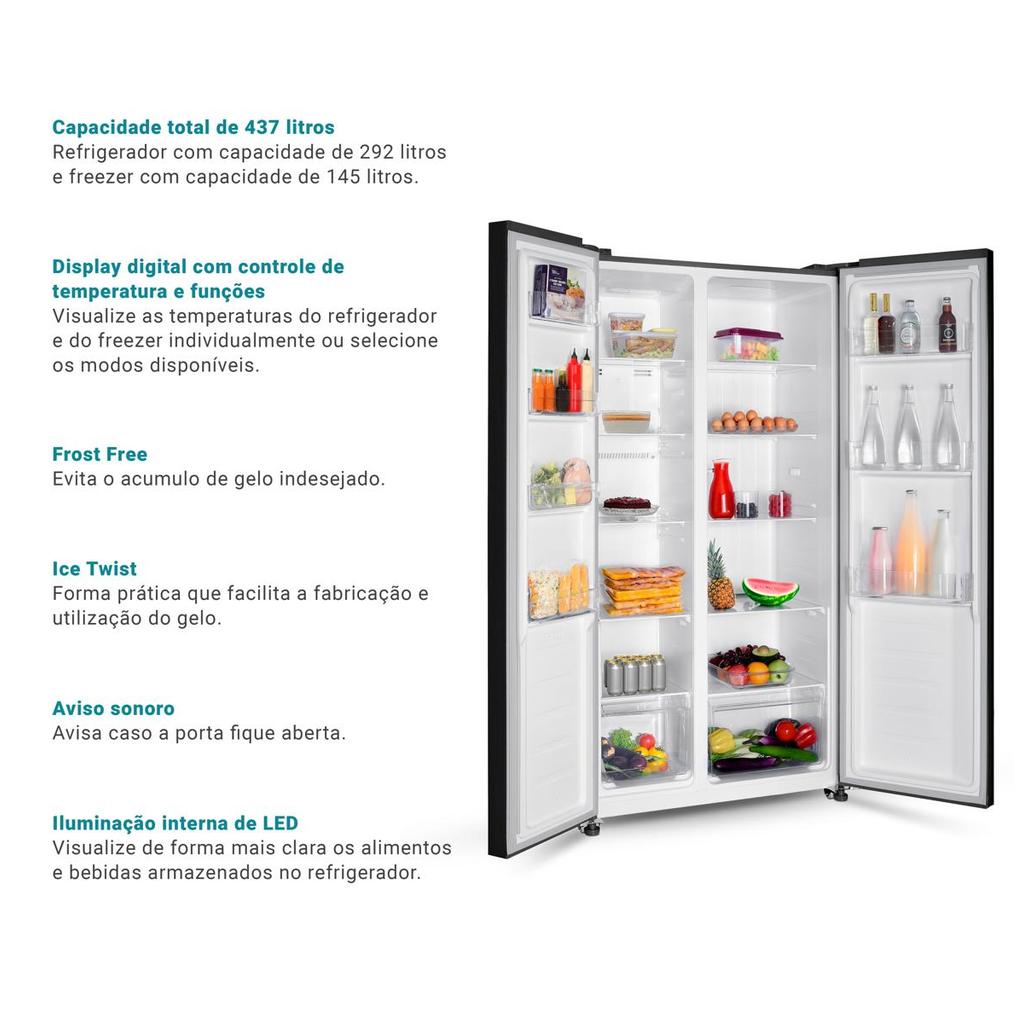 Geladeira Philco 437L Side by Side: vale a pena comprar na Shopee? — imagem 2