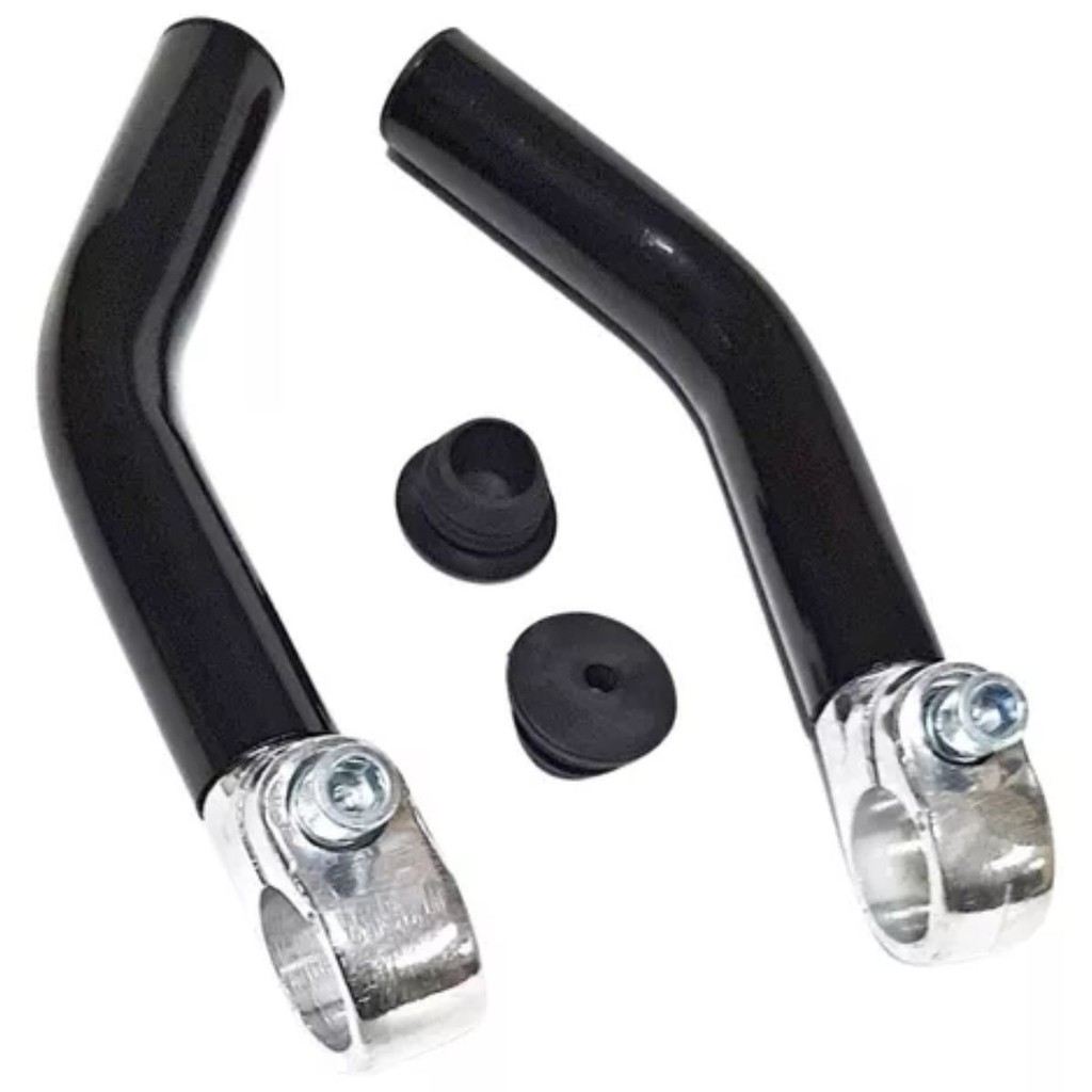 Suporte Bar-Ends Curvo Bicicleta Speed Apoio de Mãos 160mm