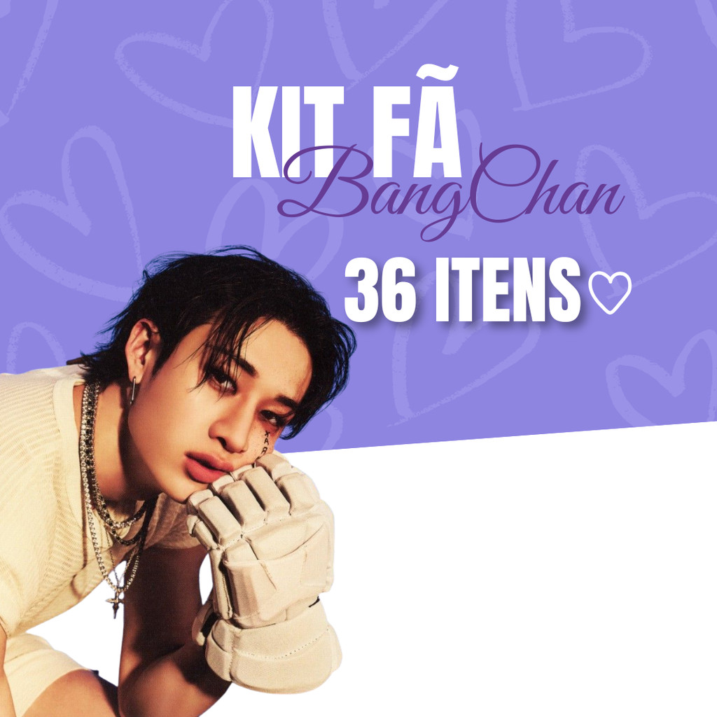 KIT FÃ BANG CHAN STRAY KIDS - 36 ITENS EXCLUSIVOS | Shopee Brasil