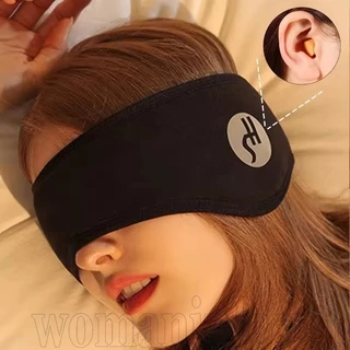 Tampões Para Os Ouvidos 2 Em 1 Dormir Com Redução De Ruído-Cochilo De Viagem-Máscara Olhos Ajustável-Isolados-Protetores em Oferta na Shopee
