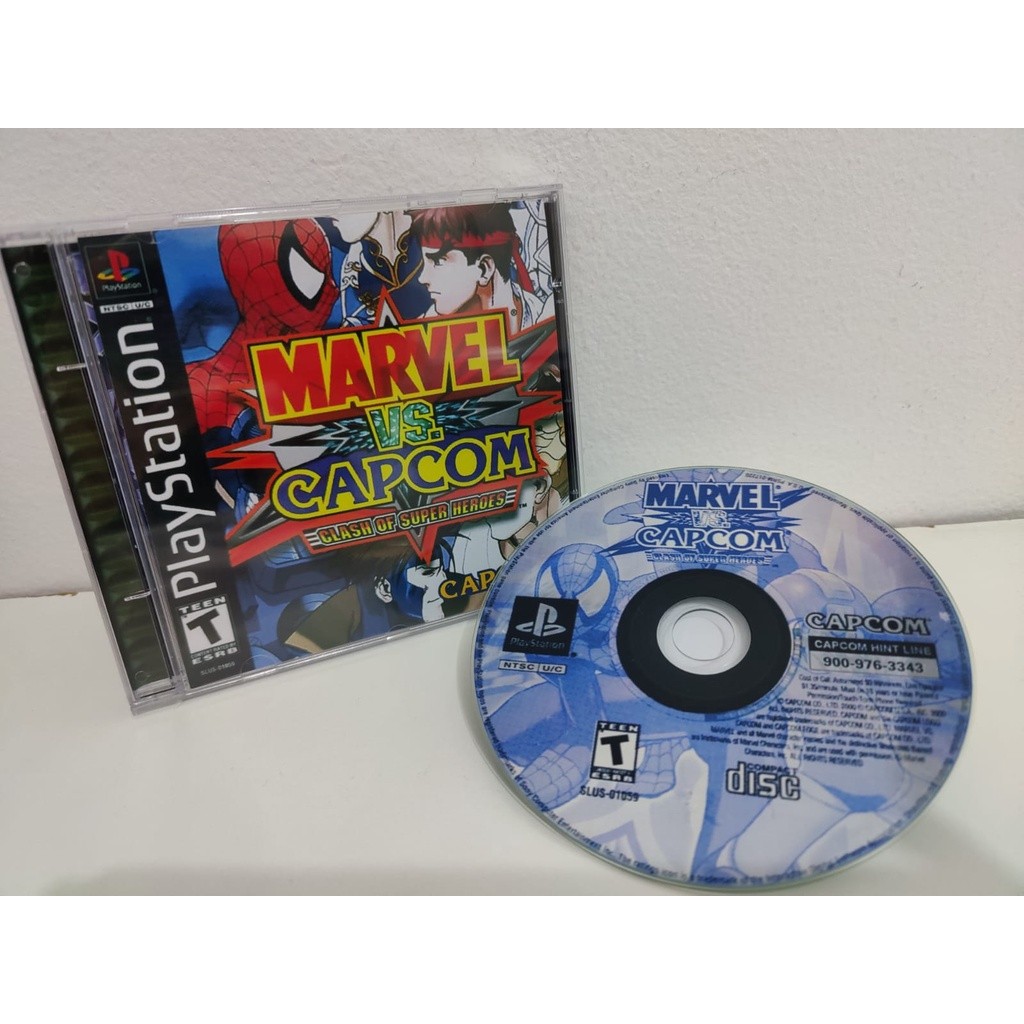 Marvel Vs Capcom - PS1 | Shopee Brasil