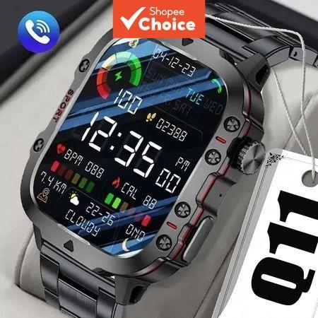 TechLife Smartwatch Q11 Tela 1,83 Polegadas HD Touch 3 em 1 Esportivo e Fitness