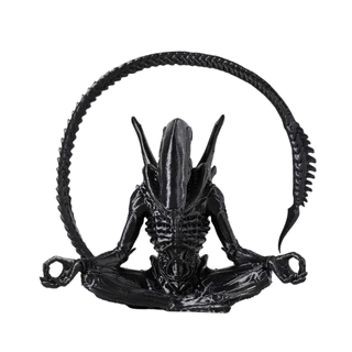 Estatua Alien Yoga Xenomorph – Decoração Colecionável e Modelo de Brinquedo
