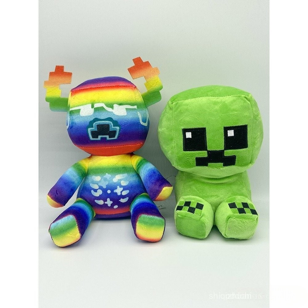 Boneco de Pelúcia Minecraft Série Completa Steve Creeper Ender Guardião ...