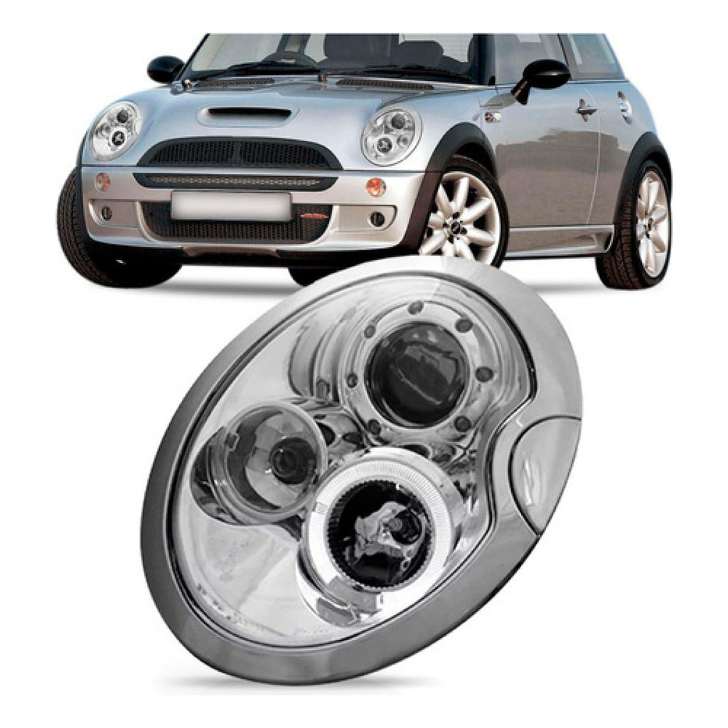 Farol Mini Cooper 2001 A 2004 Eletrico Tyc | Shopee Brasil