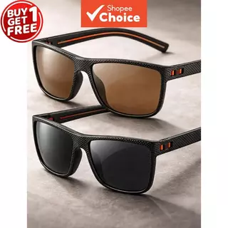 2 Pares De Óculos De Sol Modernos Polarizados Uv400 Anti-Reflexo Para Homens E Mulheres
