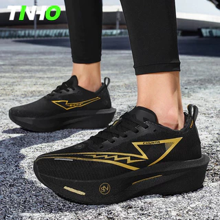💕New Arrival💕 CHUNTA SN placa carbono tênis corrida masculino feminino leve respirável profissional maratona tênis 34-43