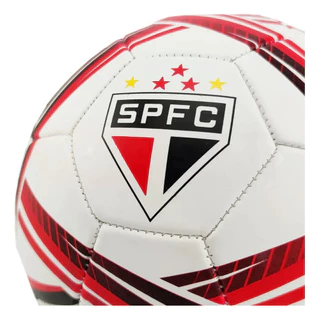 Bola De Futebol São Paulo SPFC Campo Couro Sintético Tam 5