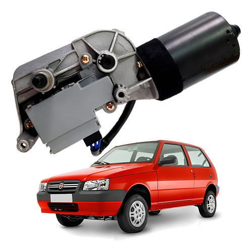 Motor Do Limpador De Parabrisa Fiat Uno 1991 A 2010 Fiorino Elba Premio ...