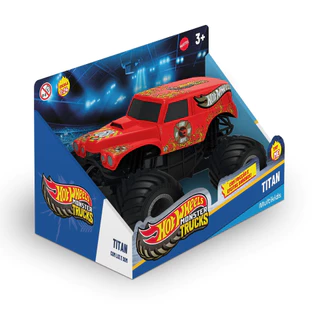 Caminhão Monstro Hot Wheels Com Luz e Som - BR2530 em Oferta na Shopee