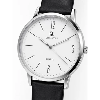 Relógio COOLWOLF Feminino Masculino Clássico e Elegante