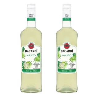 RUM BACARDI MOJITO 700ML KIT 2 UNIDADES