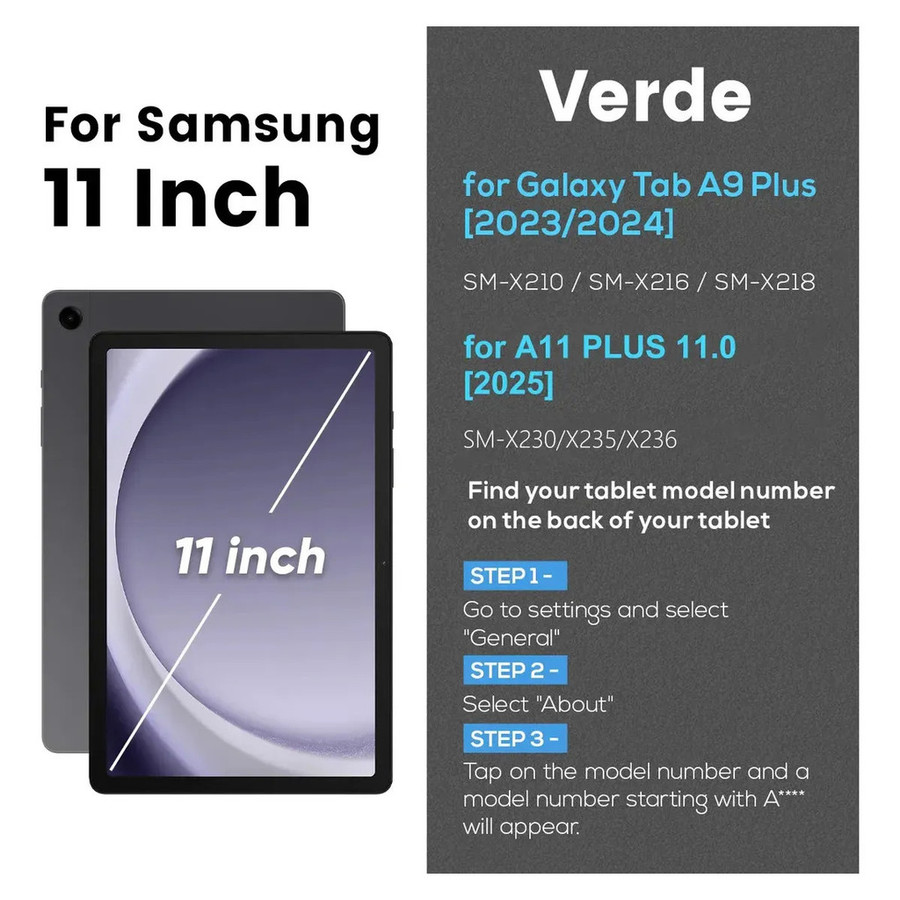 Capa Teclado Touchpad Mouse Para Galaxy Tab A9/a11+plus 11''
