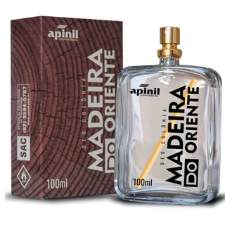 Deo Colônia Masculina Madeira do Oriente 100ml Apinil