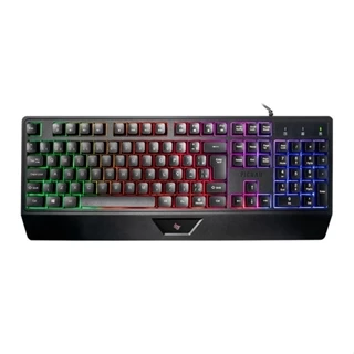Teclado Gamer Pichau Venus P1, Rainbow, ABNT2, Preto, PCH-VNSP-RBW01 em Oferta na Shopee