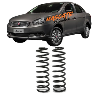 2 Molas Dianteiras Reforçadas Fiat Grand Siena 2012 até 20220