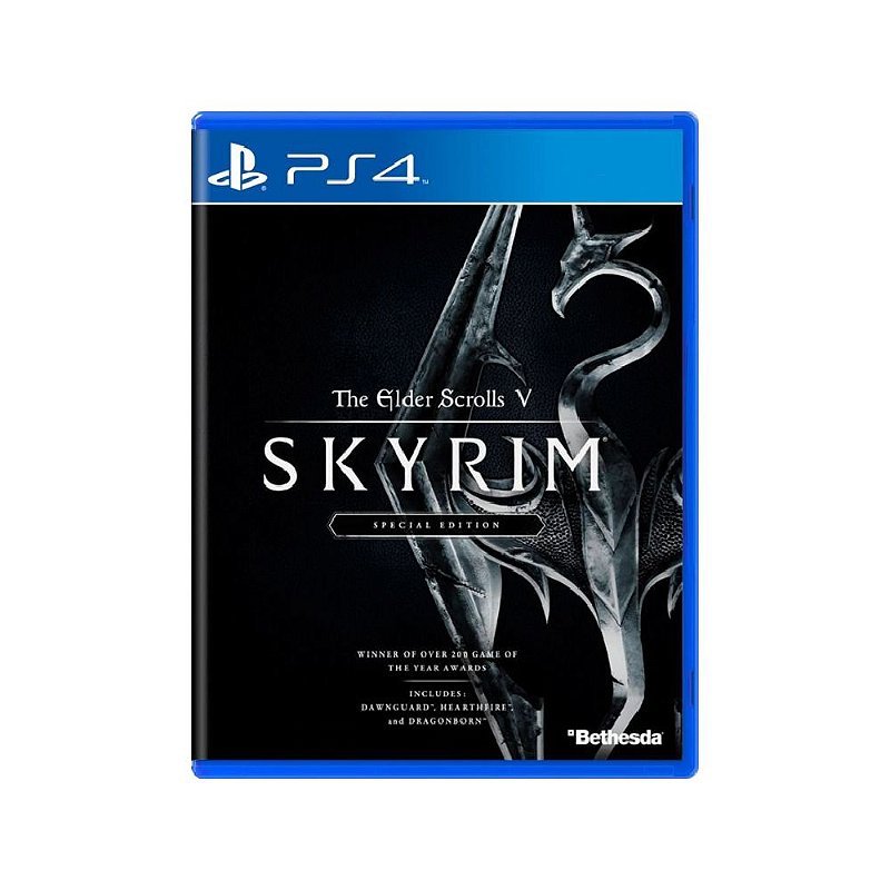 Jogo The Elder Scrolls V Skyrim Special Edition - PS4 - Usado | Shopee ...