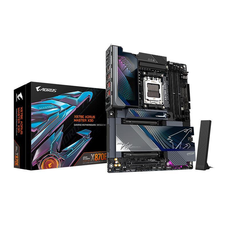Placa Mae Gigabyte X870E Aorus Master X3D, DDR5, Socket AMD AM5, ATX, Chipset AMD X870E, X870E-A-MASTER-X