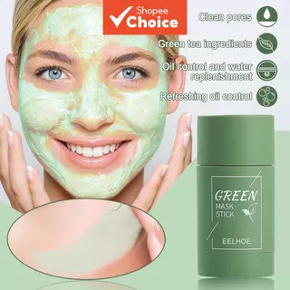 Máscara Sólida de Chá Verde Removedor de Cravos: Bastão de Limpeza Facial para Remover Manchas e Reduzir Poros em Oferta na Shopee