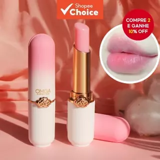 Bálsamo labial que muda de cor, batom gelatinoso hidratante à prova d'água, cosméticos hidratantes de longa duração, tem em Oferta na Shopee