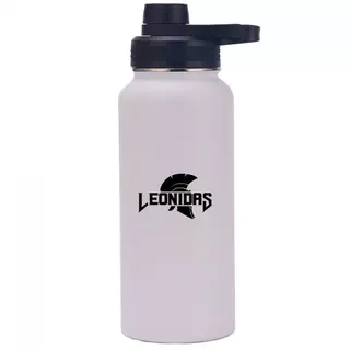 Garrafa Térmica Leonidas, 1L, 24h Frio e 12h Quente, Metal, Branco, LN-BT-ST1000MLW em Oferta na Shopee