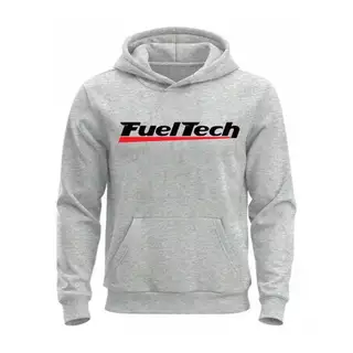 Moletom Canguru FuelTech Com Capuz E Bolso