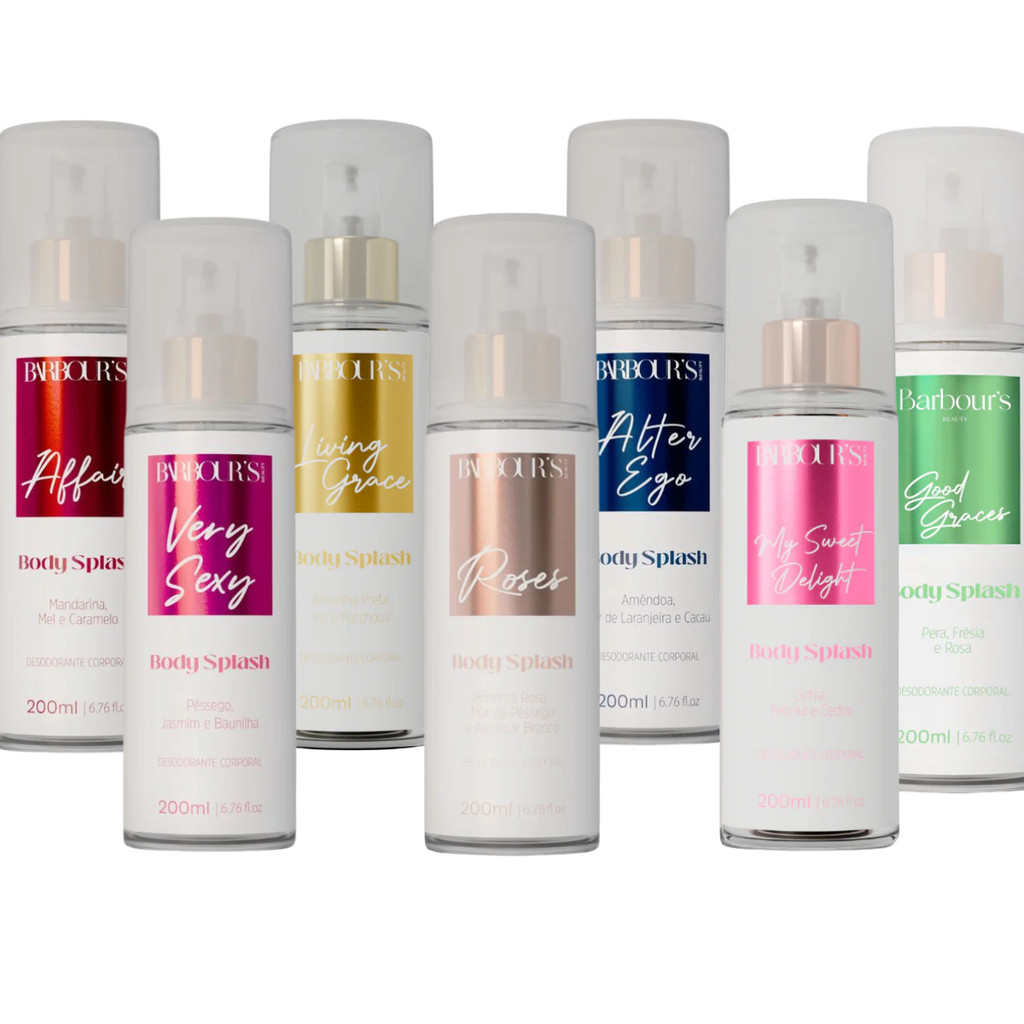 BARBOURS - BODY SPLASH 200ML | Shopee Brasil