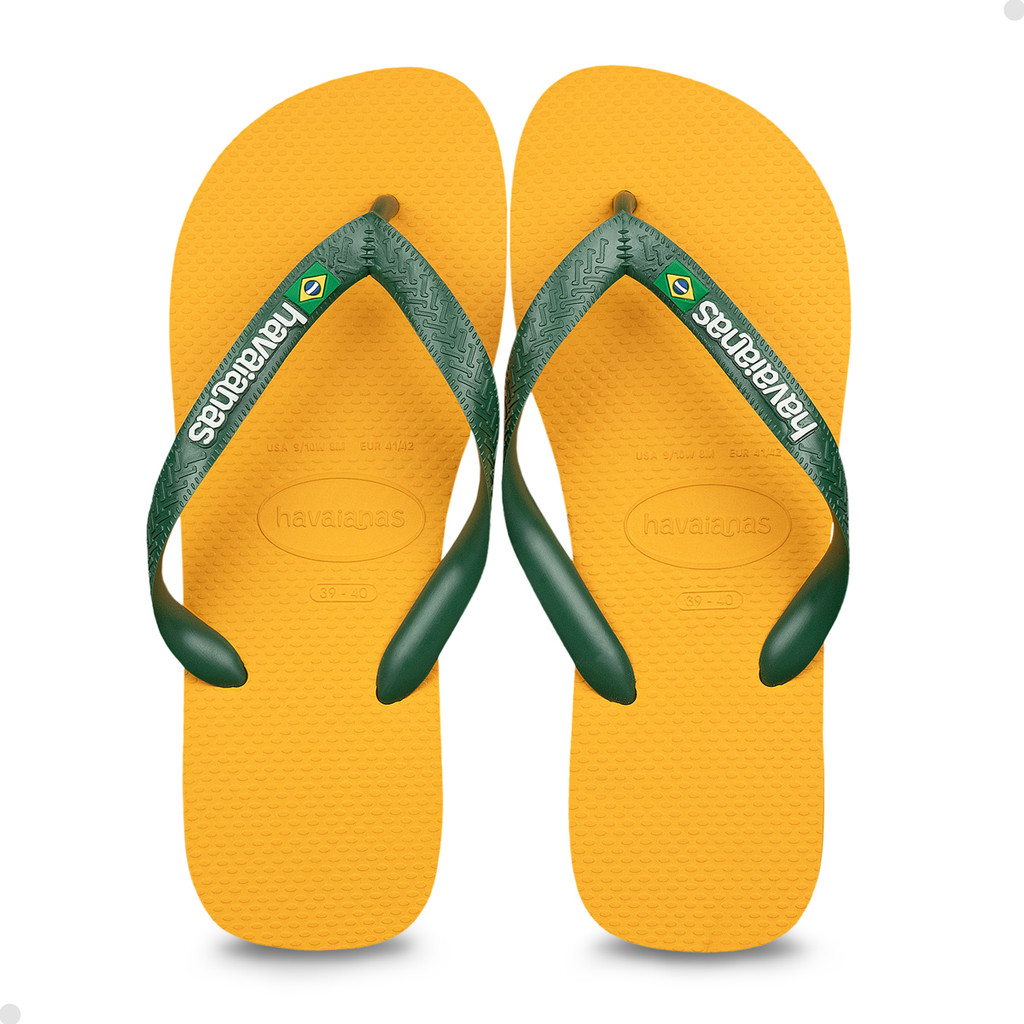 Chinelo Unissex Havaianas BRASIL Verde Amarela Copa Original em Oferta na Shopee