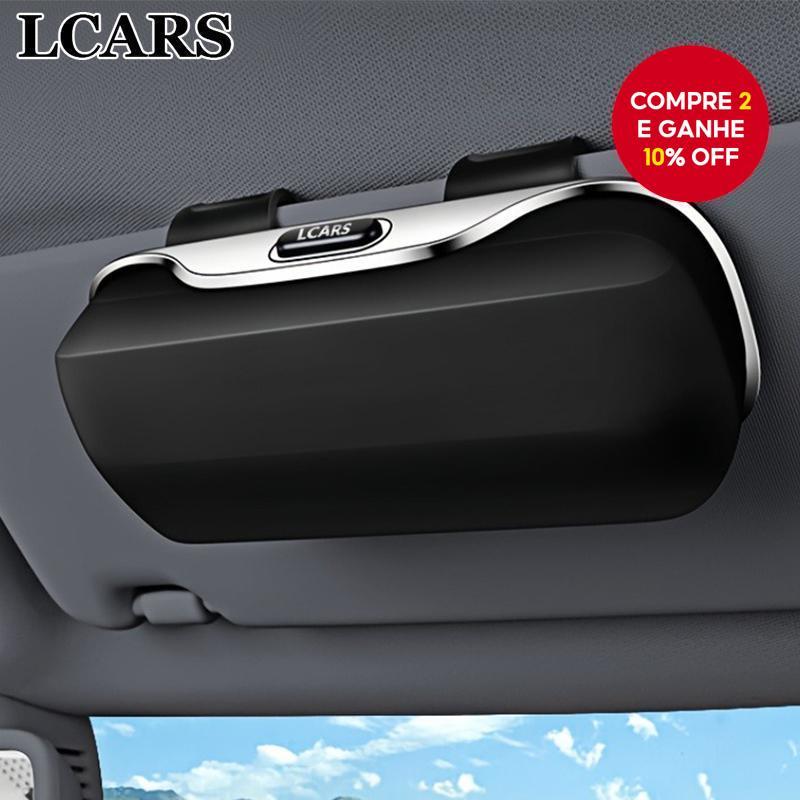 Viseira De Sol Do Carro Óculos Titular Universal Ajuste Interior Organizador Caixa Armazenamento Acessórios Para Motoris