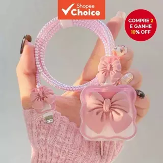 4 Unidades De Cabo De Carregador E Kit Protetor De Adaptador Proteção Abrangente em Oferta na Shopee