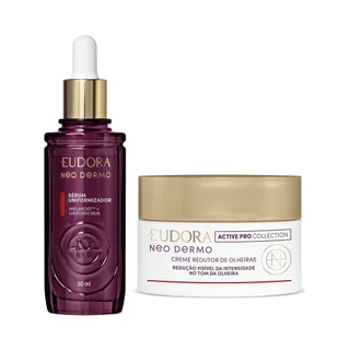 Combo Neo Dermo: Creme Redutor De Olheiras 12g + Sérum Uniformizador 30ml em Oferta na Shopee