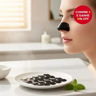 10 Tiras de Poros Nasais, Adesivos Removedores de Cravos para Nariz, Limpeza Profunda, Ataca Poros e Imperfeições, em Oferta na Shopee