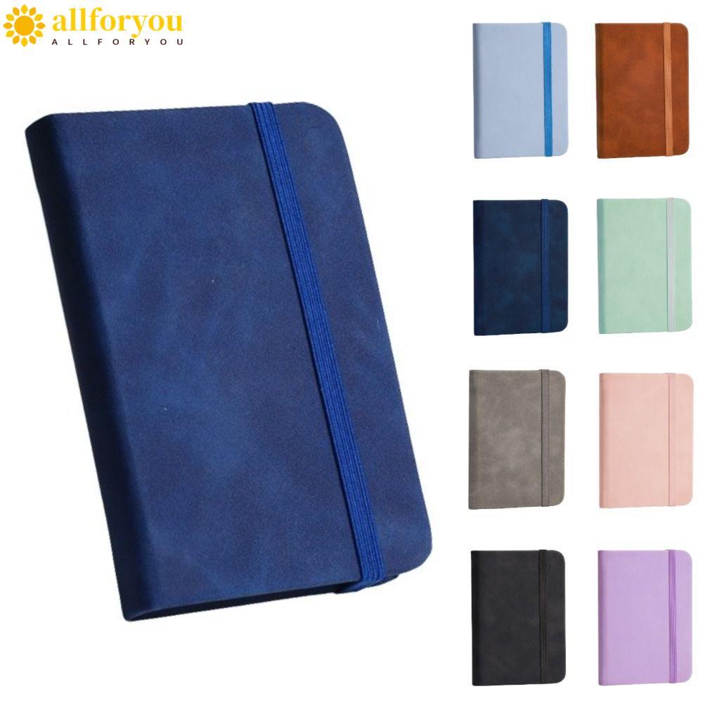 ALLFORYOU1 A7 Notebook , Bolso PU Capa Mini Bloco De Notas , Portátil ...