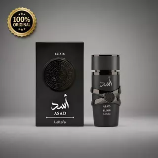 Perfume Árabe Lattafa Asad Elixir EDP 100ml Masculino Original – Intenso e Sofisticado em Oferta na Shopee