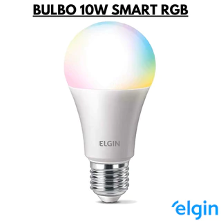 Lâmpada Led Bulbo 10w Wifi Smart Rgb Elgin