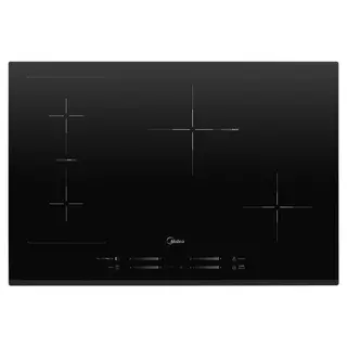 Cooktop por Indução Freezone Even Pro Midea em Vitrocerâmico com 04 Bocas, 09 Níveis de Potência Preto - CFBX42 em Oferta na Shopee