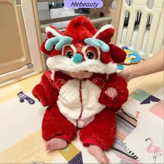 MEBEAUTYBR Roupas De Bebê Dragão , Body Espessante De Pelúcia , Adiciona Macacão Quente De Veludo Inverno em Oferta na Shopee