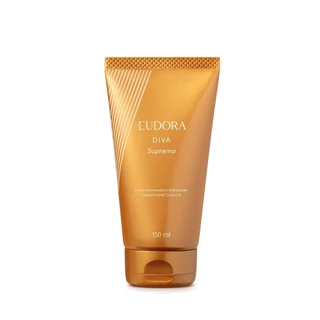Eudora Diva Suprema Loção Iluminadora Hidratante Desodorante Colônia Corporal 150ml em Oferta na Shopee