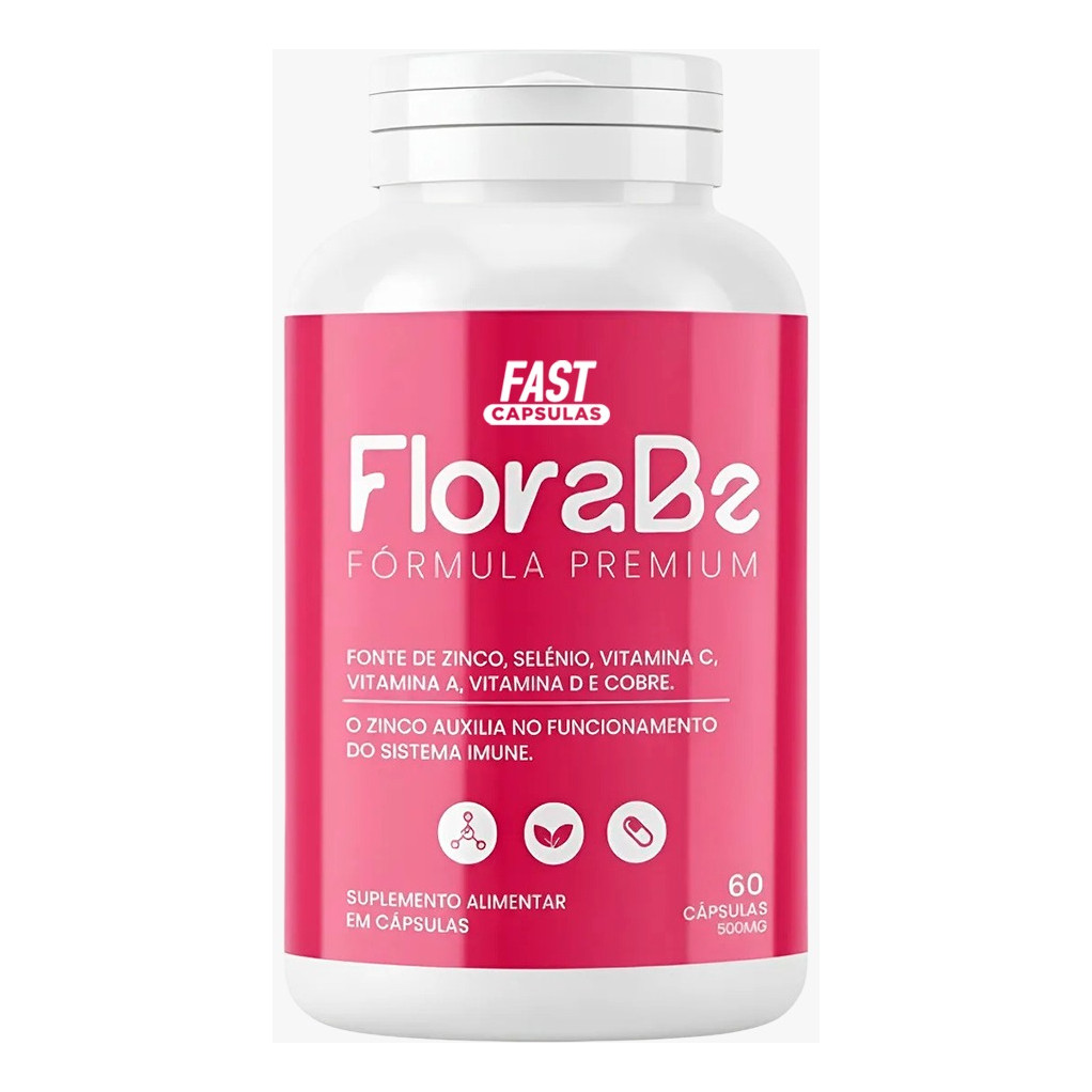 Florabe 60 Capsulas Original - Flora Be Loja Oficial | Shopee Brasil
