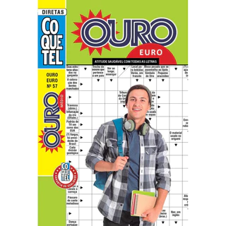 Palavrascruzadas diretas coquetel ouro euro 57 vol. 57 em Oferta na Shopee