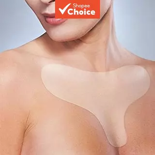 Almofadas de Silicone Antirrugas para o Peito - 4 Unidades, Removedor de Rugas para Decote em Oferta na Shopee